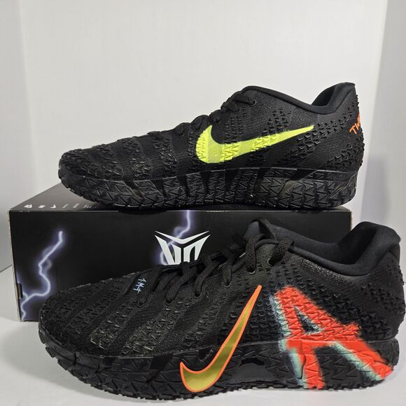 Nike Ja 3 NY vs. NY Mens Size 18 Basketball Shoes Black Neon Yellow Orange NEW main image 10